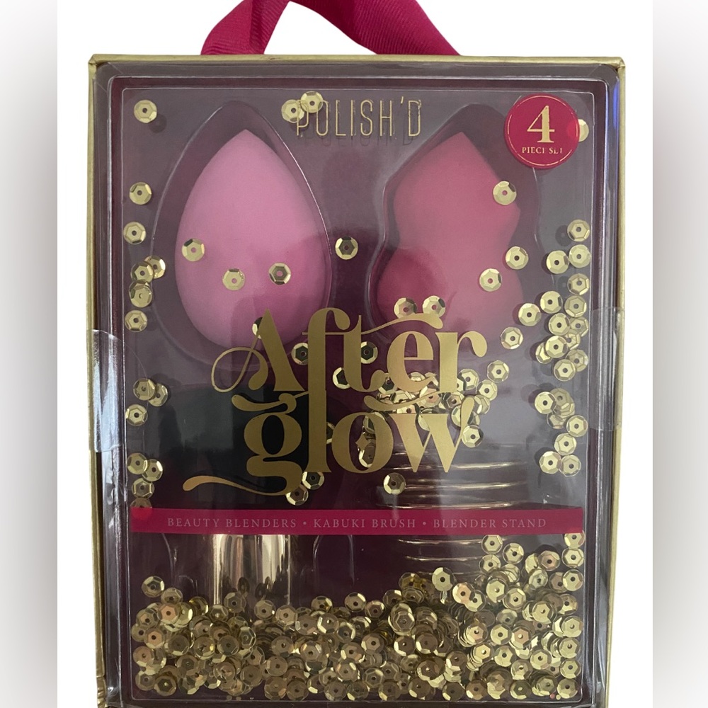 Polish'd Blending Sponge and Brush Set 4 piece